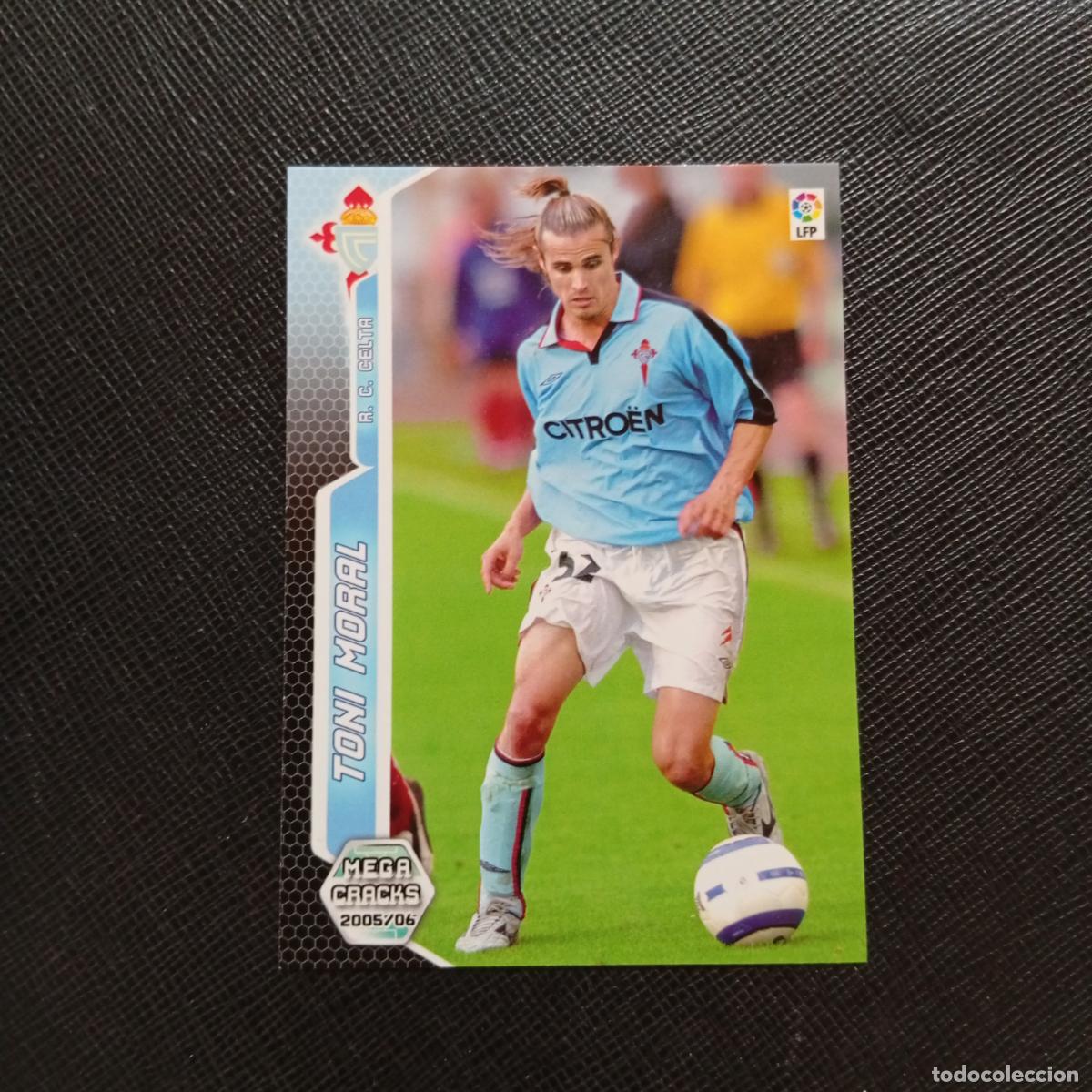 Cromos de f&uacute;tbol: 123 TONI MORAL CELTA PANINI MEGACRACKS 05 06 CROMO FUTBOL 2005 2006 - A213 PG127