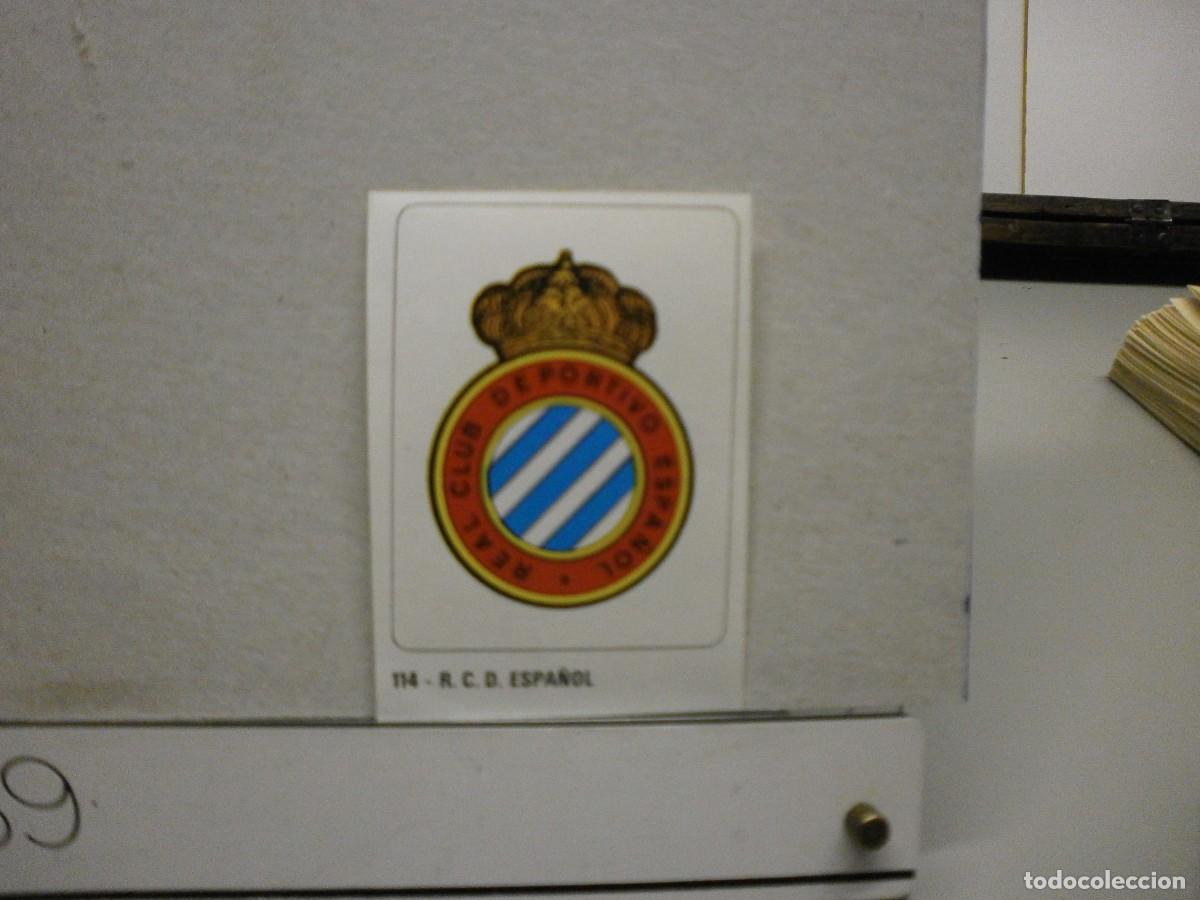 Cromos de f&uacute;tbol: cromo futbol 79 80 editorial crom n&ordm; 114 r.c.d. espa&ntilde;ol