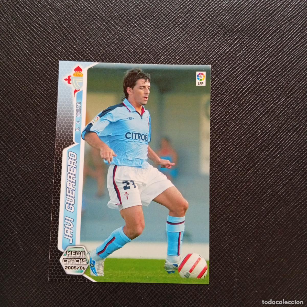 Cromos de f&uacute;tbol: 125 JAVI GUERRERO CELTA PANINI MEGACRACKS 05 06 CROMO FUTBOL 2005 2006 - A213 PG127