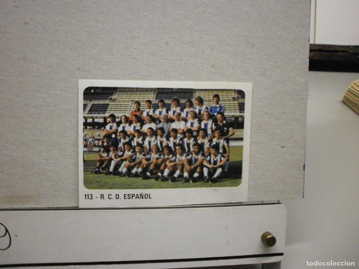 Cromos de f&uacute;tbol: cromo futbol 79 80 editorial crom n&ordm; 113 r.c.d. espa&ntilde;ol