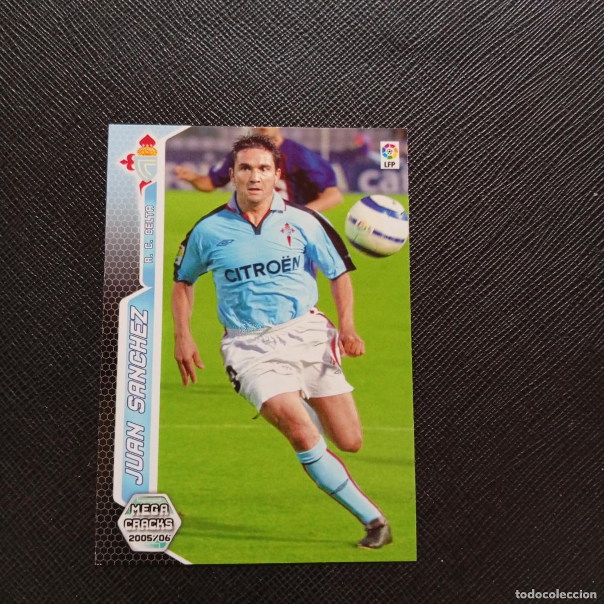 Cromos de f&uacute;tbol: 126 JUAN SANCHEZ CELTA PANINI MEGACRACKS 05 06 CROMO FUTBOL 2005 2006 - A213 PG127