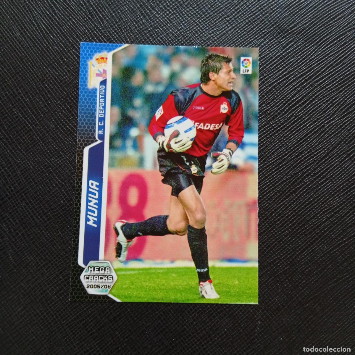 Cromos de f&uacute;tbol: 128 MUNUA DEPORTIVO PANINI MEGACRACKS 05 06 CROMO FUTBOL 2005 2006 - A213 PG127