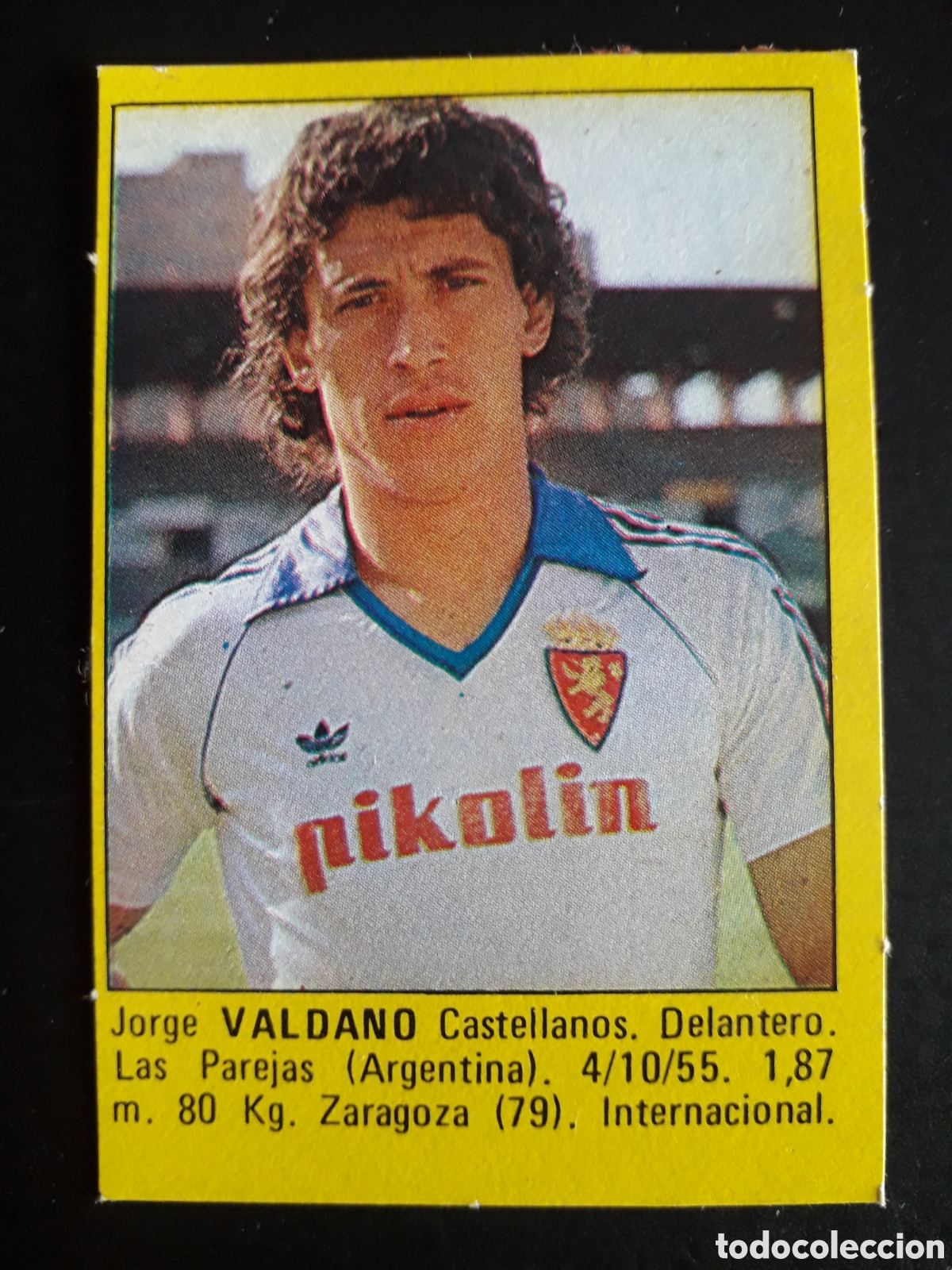 Cromos de f&uacute;tbol: VALDANO ZARAGOZA SUPER F&Uacute;TBOL 84 83-84 1983-1984 ROLL&Aacute;N DESPEGADO PEDIDO M&Iacute;NIMO 3&euro;