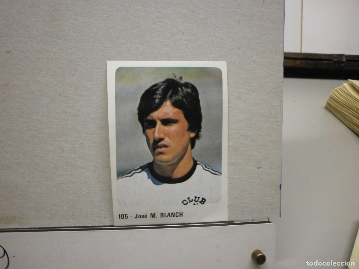 Cromos de f&uacute;tbol: cromo futbol 79 80 editorial crom n&ordm; 105 burgos c.f blanch