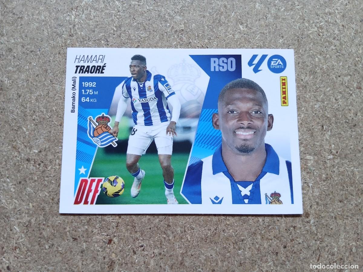 Cromos de f&uacute;tbol: HAMARI TRAORE - REAL SOCIEDAD N&ordm; 5 B LIGA ESTE 2025 2026 - 25 26
