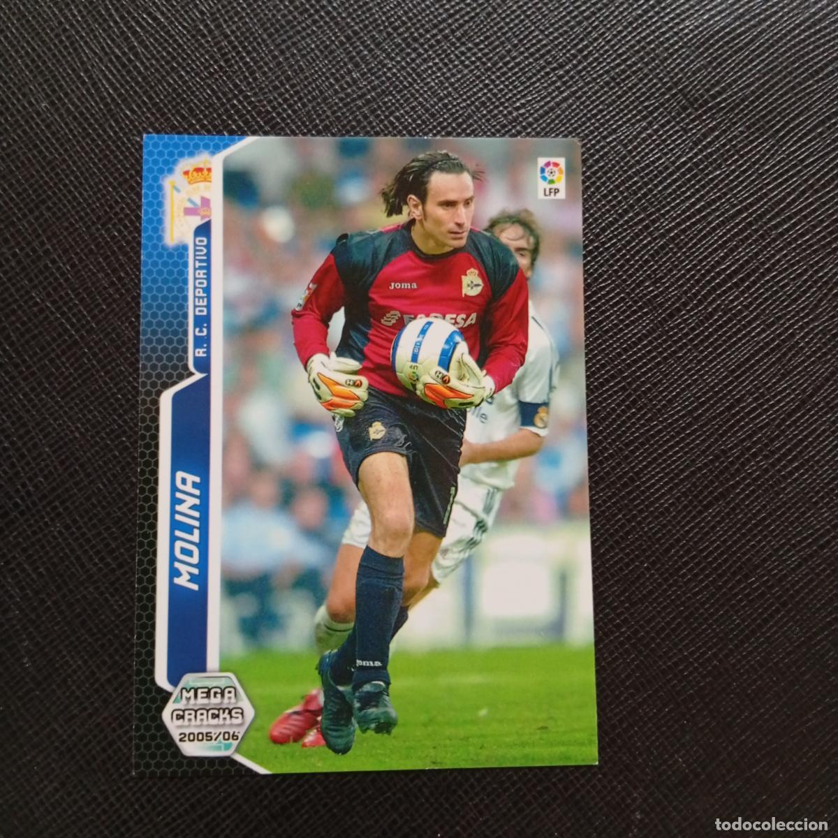 Cromos de f&uacute;tbol: 129 MOLINA DEPORTIVO PANINI MEGACRACKS 05 06 CROMO FUTBOL 2005 2006 - A213 PG136