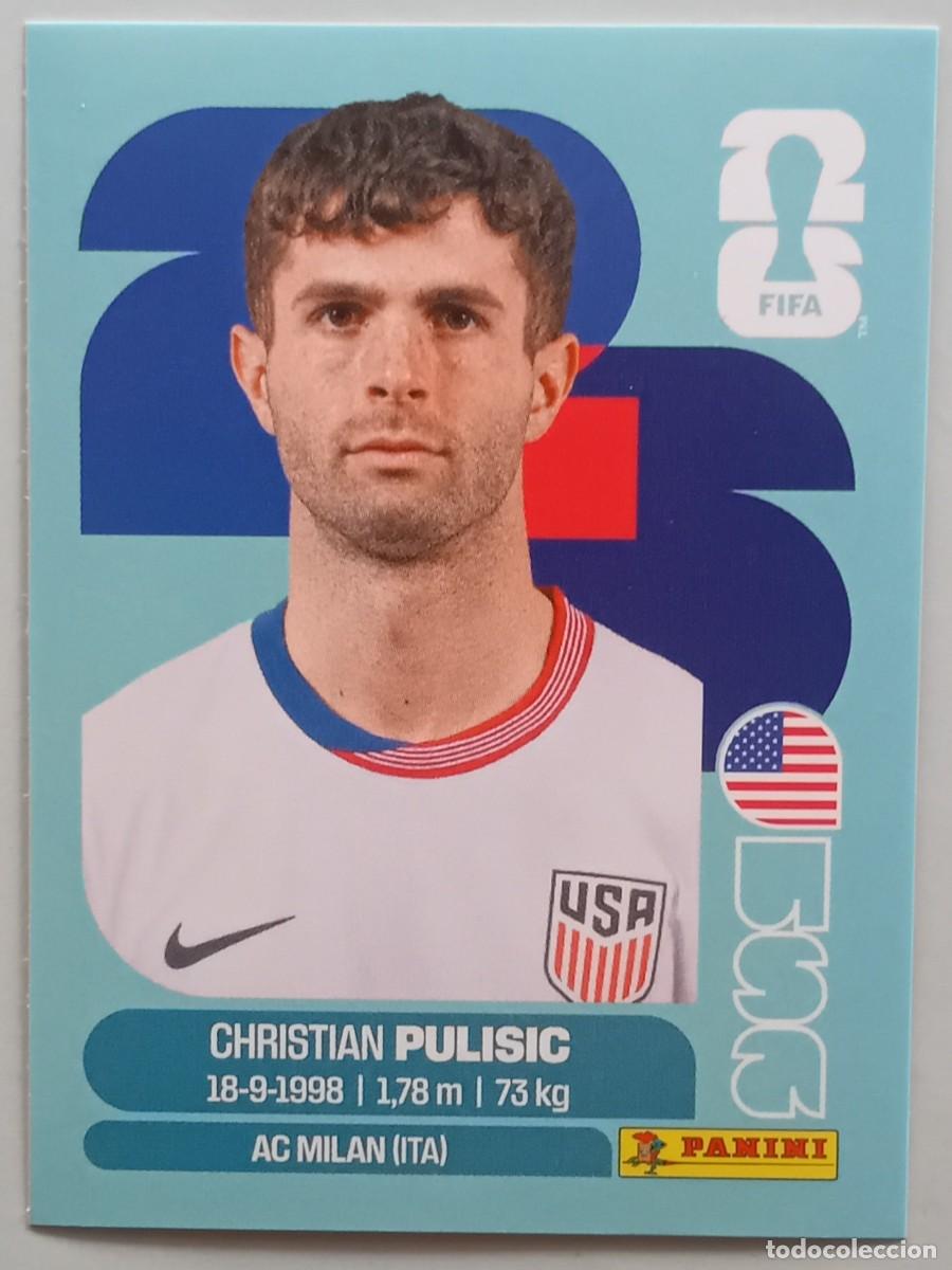 Cromos de f&uacute;tbol: Figurina Panini 2026 Cromo World Cup Usa Mundial 2026 Christian Pulisic USA n USA 16