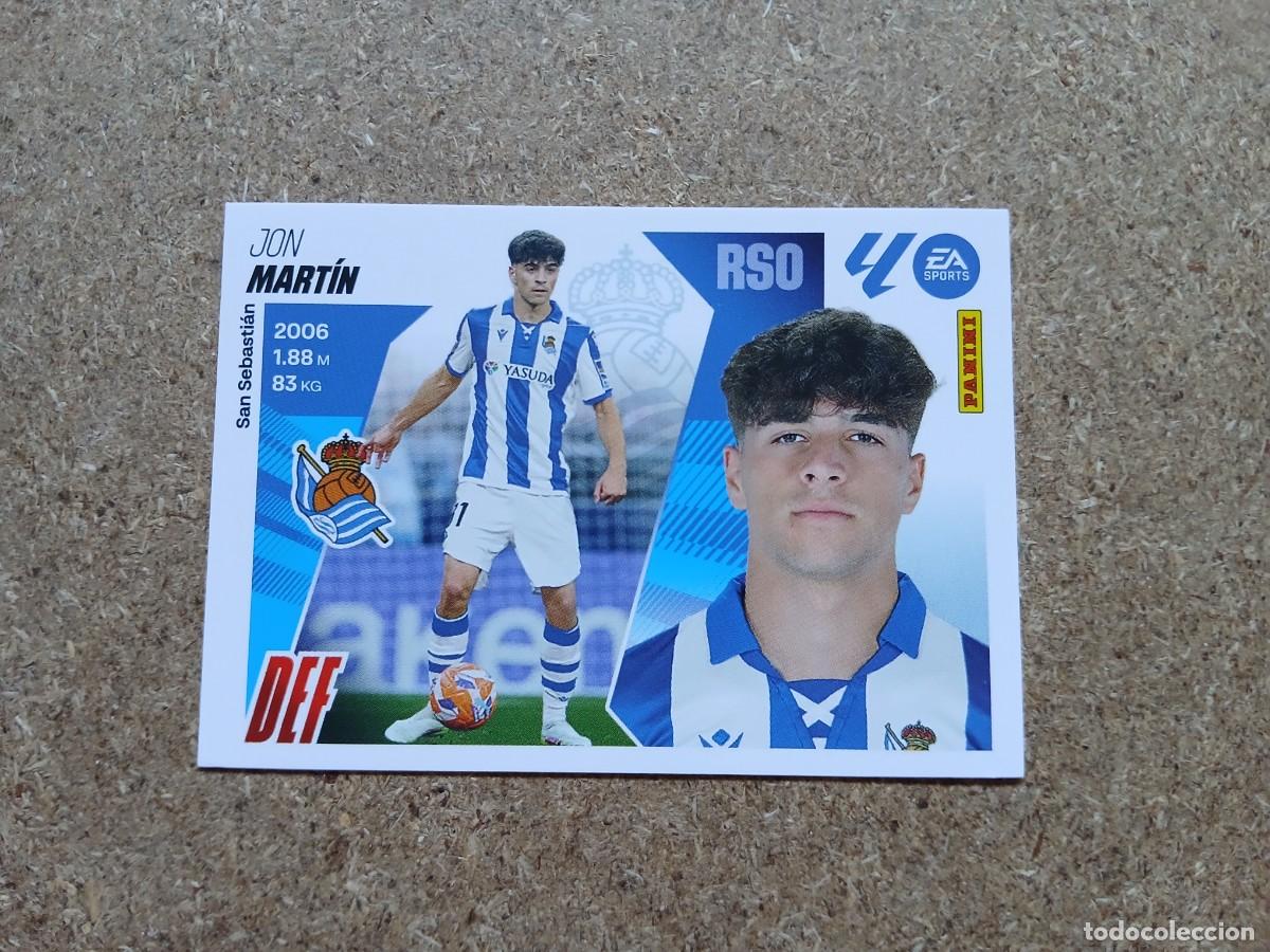 Cromos de f&uacute;tbol: JON MARTIN - REAL SOCIEDAD N&ordm; 6 LIGA ESTE 2025 2026 - 25 26