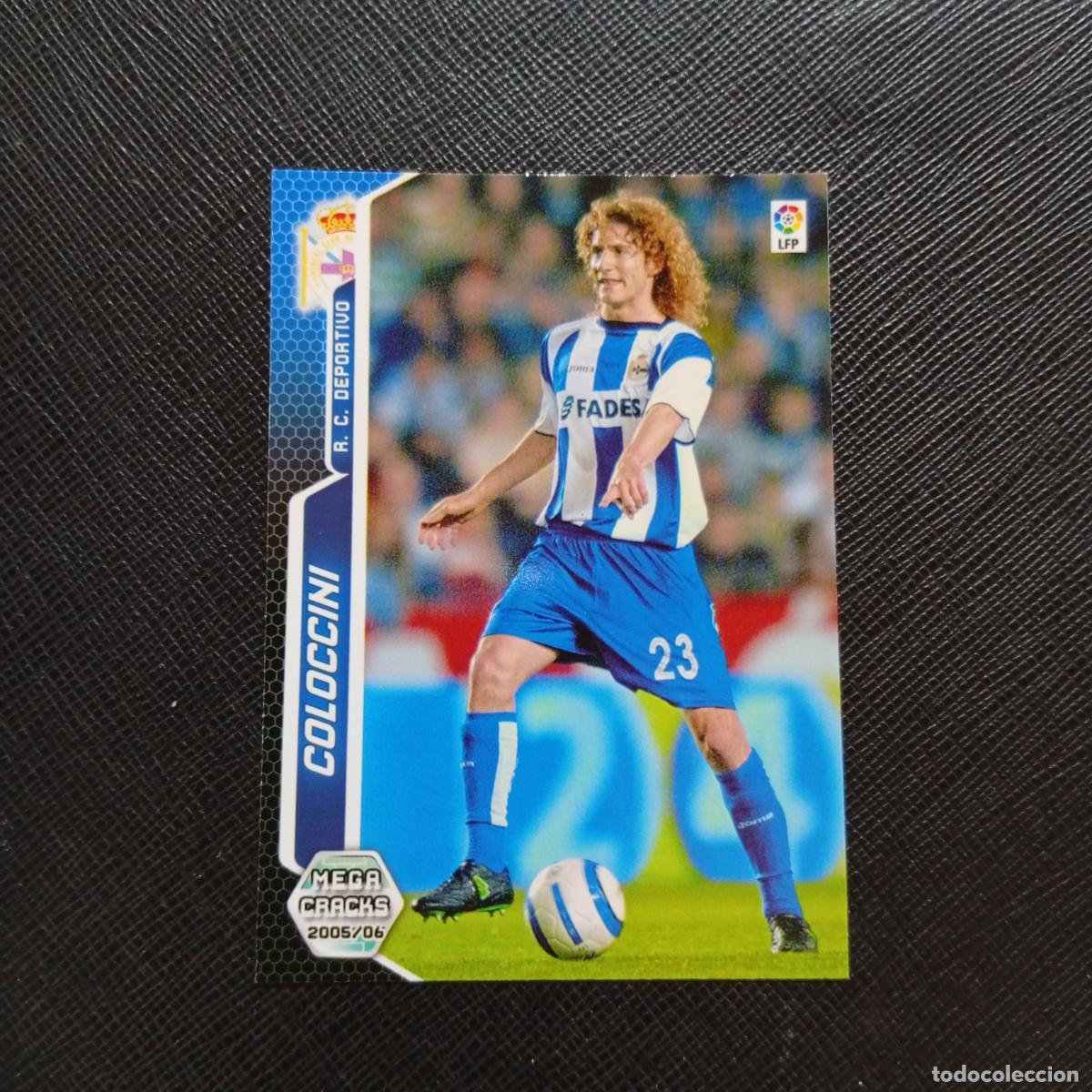 Cromos de f&uacute;tbol: 131 COLOCCINI DEPORTIVO PANINI MEGACRACKS 05 06 CROMO FUTBOL 2005 2006 - A213 PG136