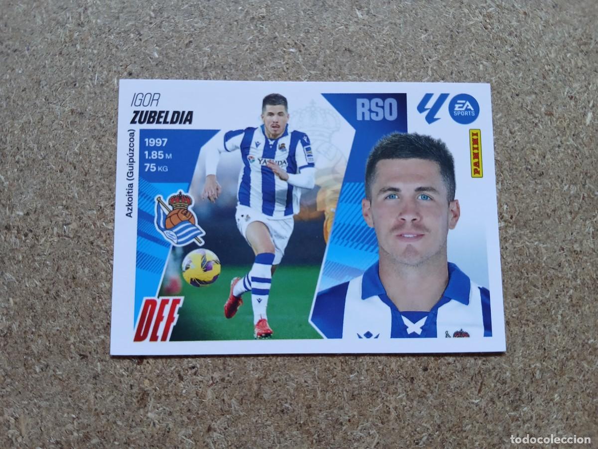 Cromos de f&uacute;tbol: IGOR ZUBELDIA - REAL SOCIEDAD N&ordm; 7 LIGA ESTE 2025 2026 - 25 26
