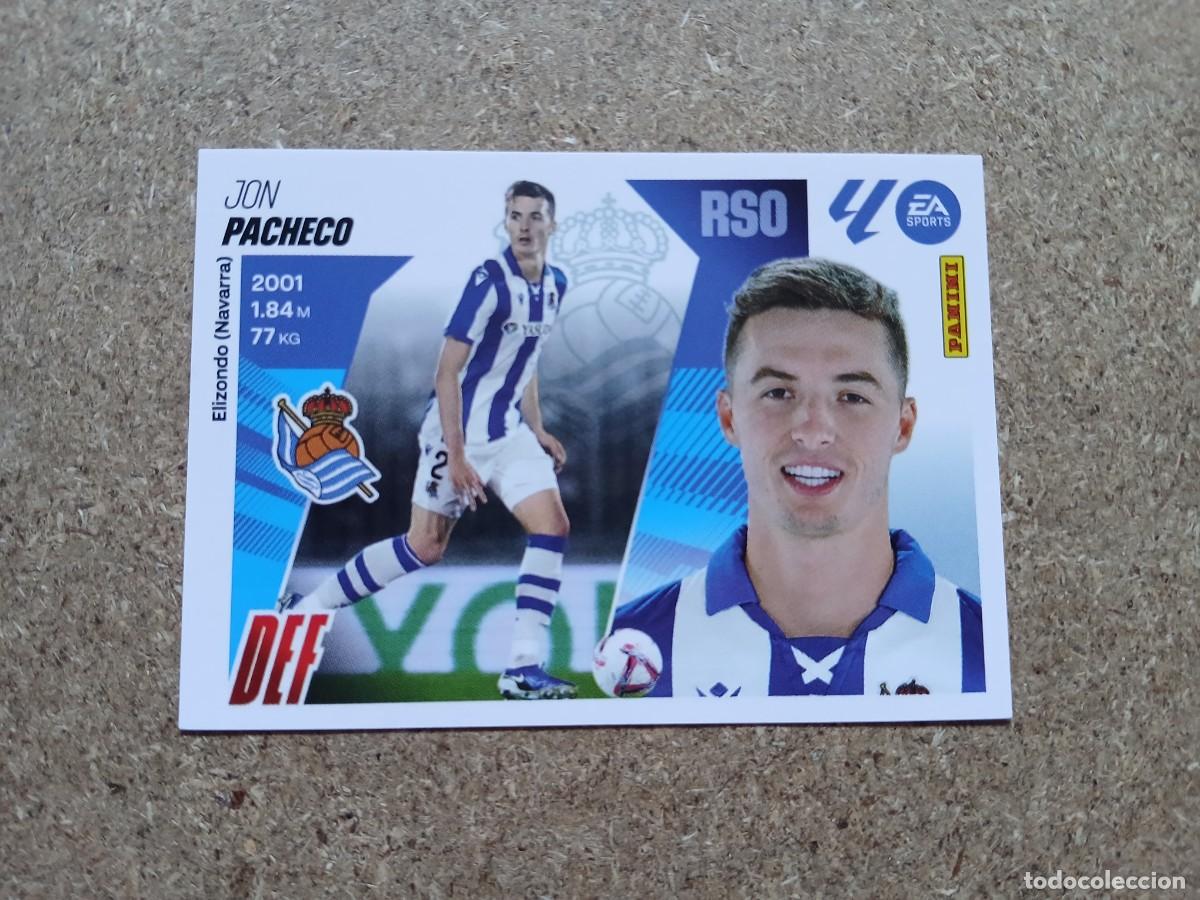 Cromos de f&uacute;tbol: JON PACHECO - REAL SOCIEDAD N&ordm; 8 LIGA ESTE 2025 2026 - 25 26