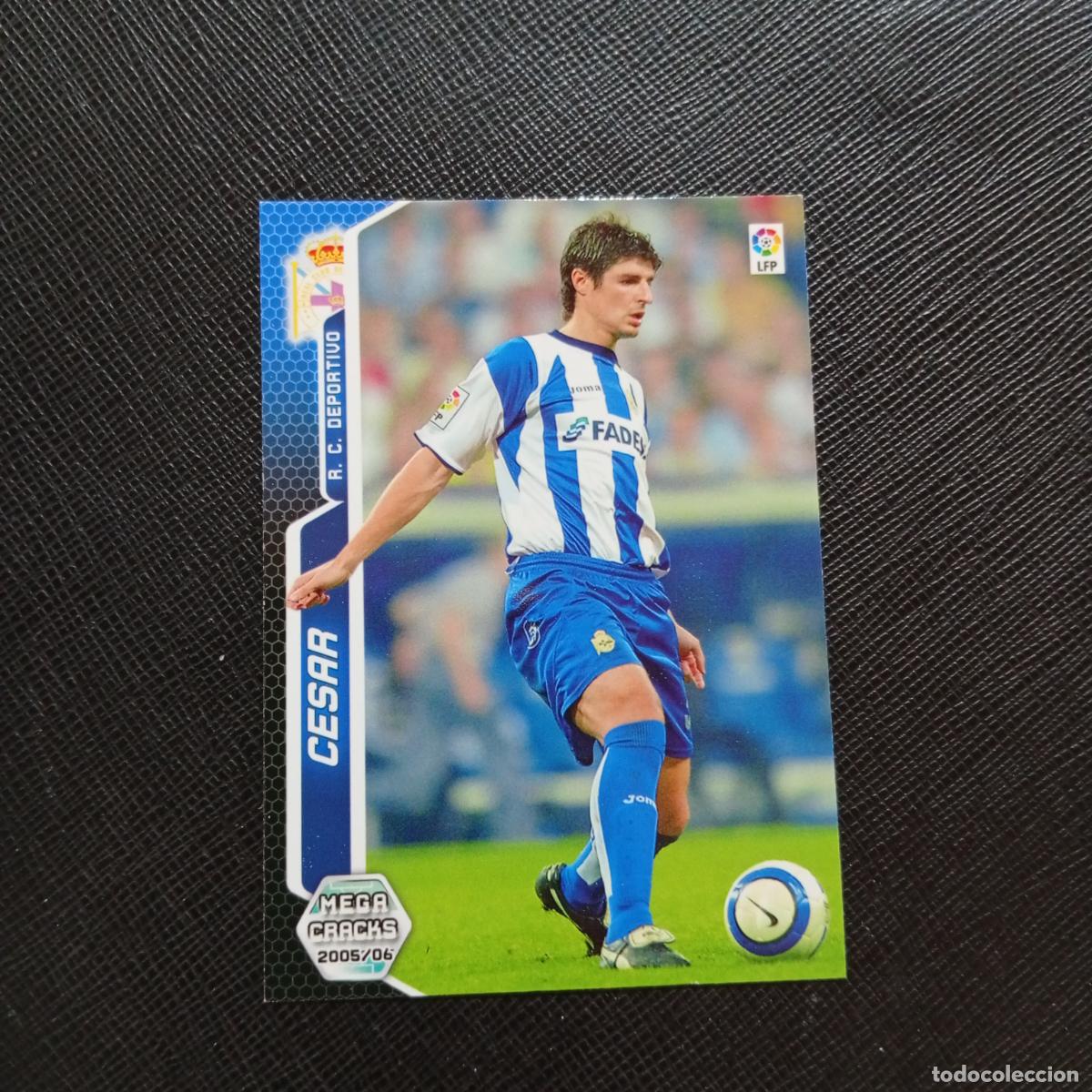 Cromos de f&uacute;tbol: 133 CESAR DEPORTIVO PANINI MEGACRACKS 05 06 CROMO FUTBOL 2005 2006 - A213 PG136