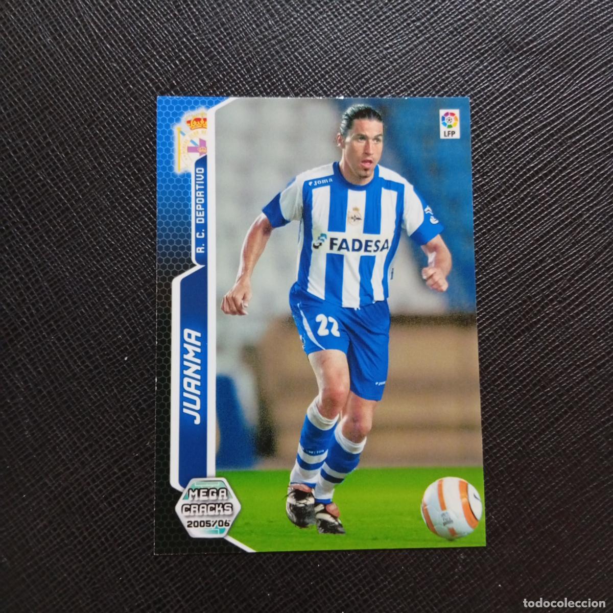 Cromos de f&uacute;tbol: 133 BIS JUANMA DEPORTIVO PANINI MEGACRACKS 05 06 CROMO FUTBOL 2005 2006 - A213 PG136