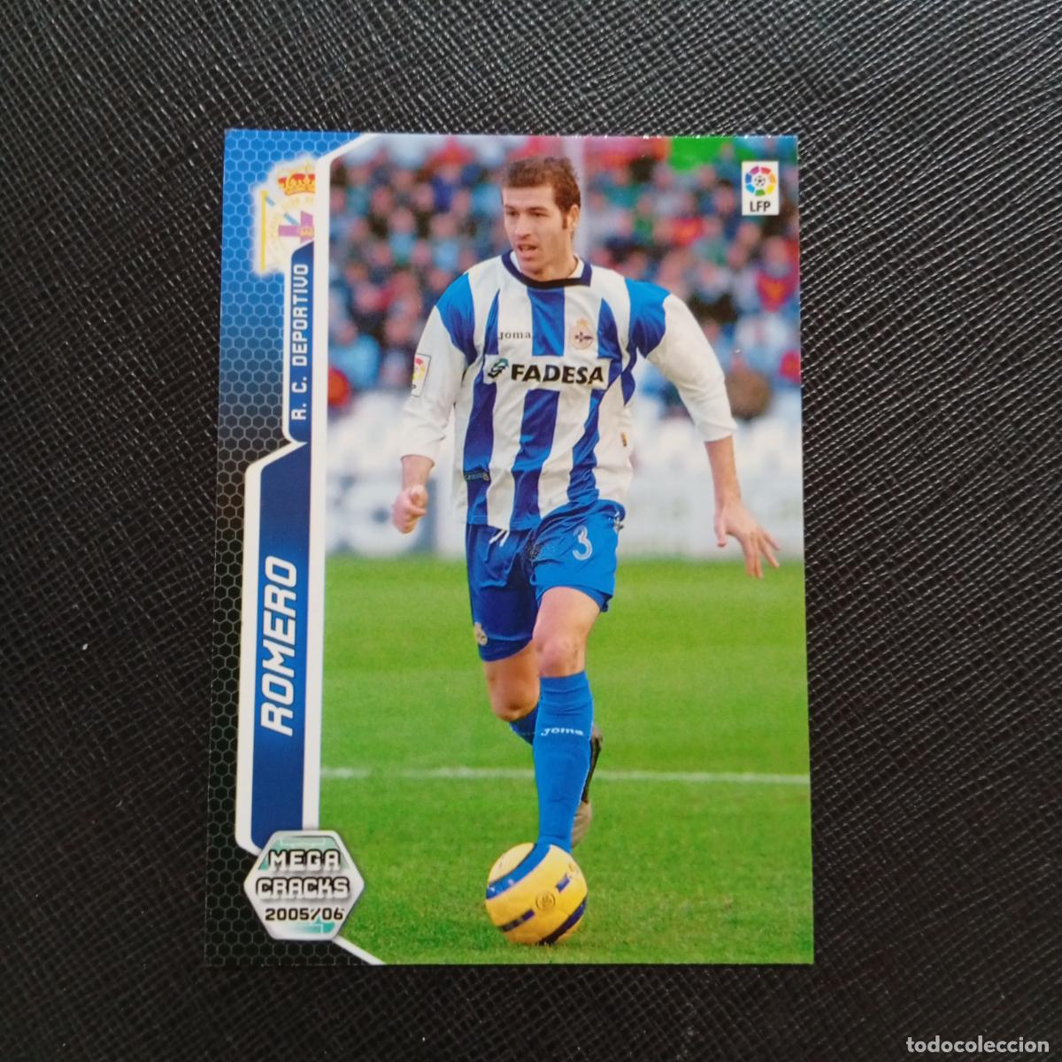 Cromos de f&uacute;tbol: 134 ROMERO DEPORTIVO PANINI MEGACRACKS 05 06 CROMO FUTBOL 2005 2006 - A213 PG136