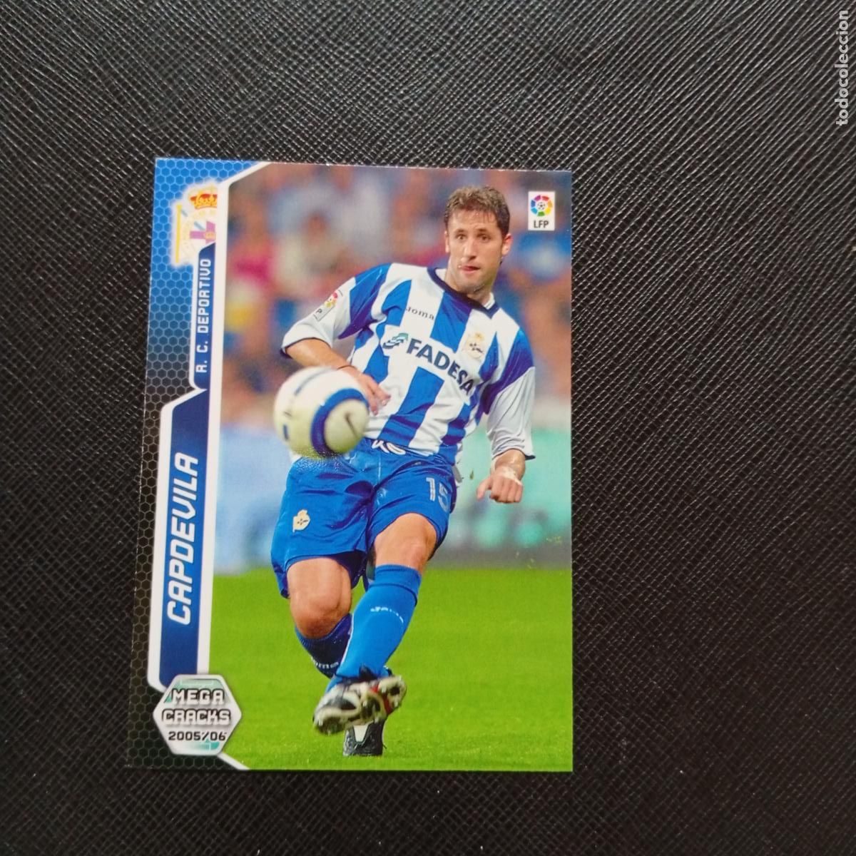 Cromos de f&uacute;tbol: 135 CAPDEVILA DEPORTIVO PANINI MEGACRACKS 05 06 CROMO FUTBOL 2005 2006 - A213 PG136