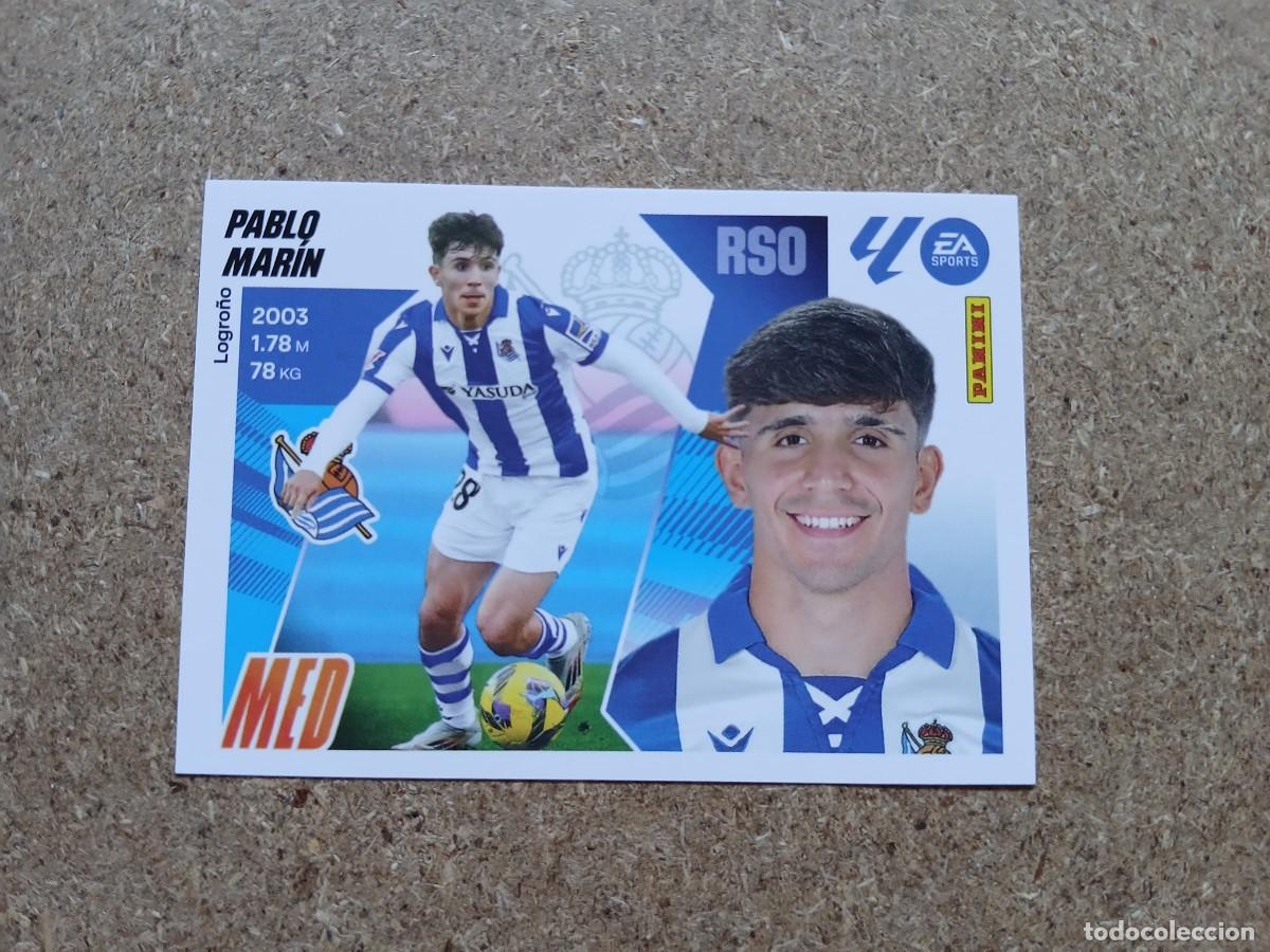 Cromos de f&uacute;tbol: PABLO MARIN - REAL SOCIEDAD N&ordm; 12 LIGA ESTE 2025 2026 - 25 26