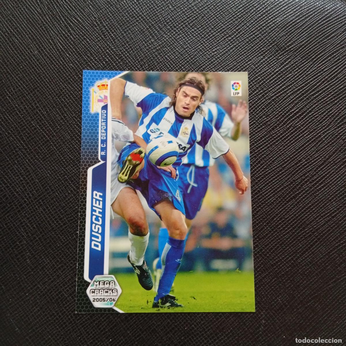 Cromos de f&uacute;tbol: 136 DUSCHER DEPORTIVO PANINI MEGACRACKS 05 06 CROMO FUTBOL 2005 2006 - A213 PG136
