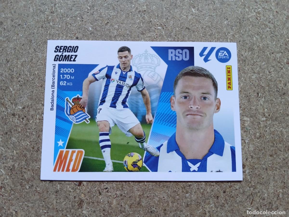 Football Stickers: SERGIO GOMEZ - REAL SOCIEDAD N&ordm; 13 LIGA ESTE 2025 2026 - 25 26