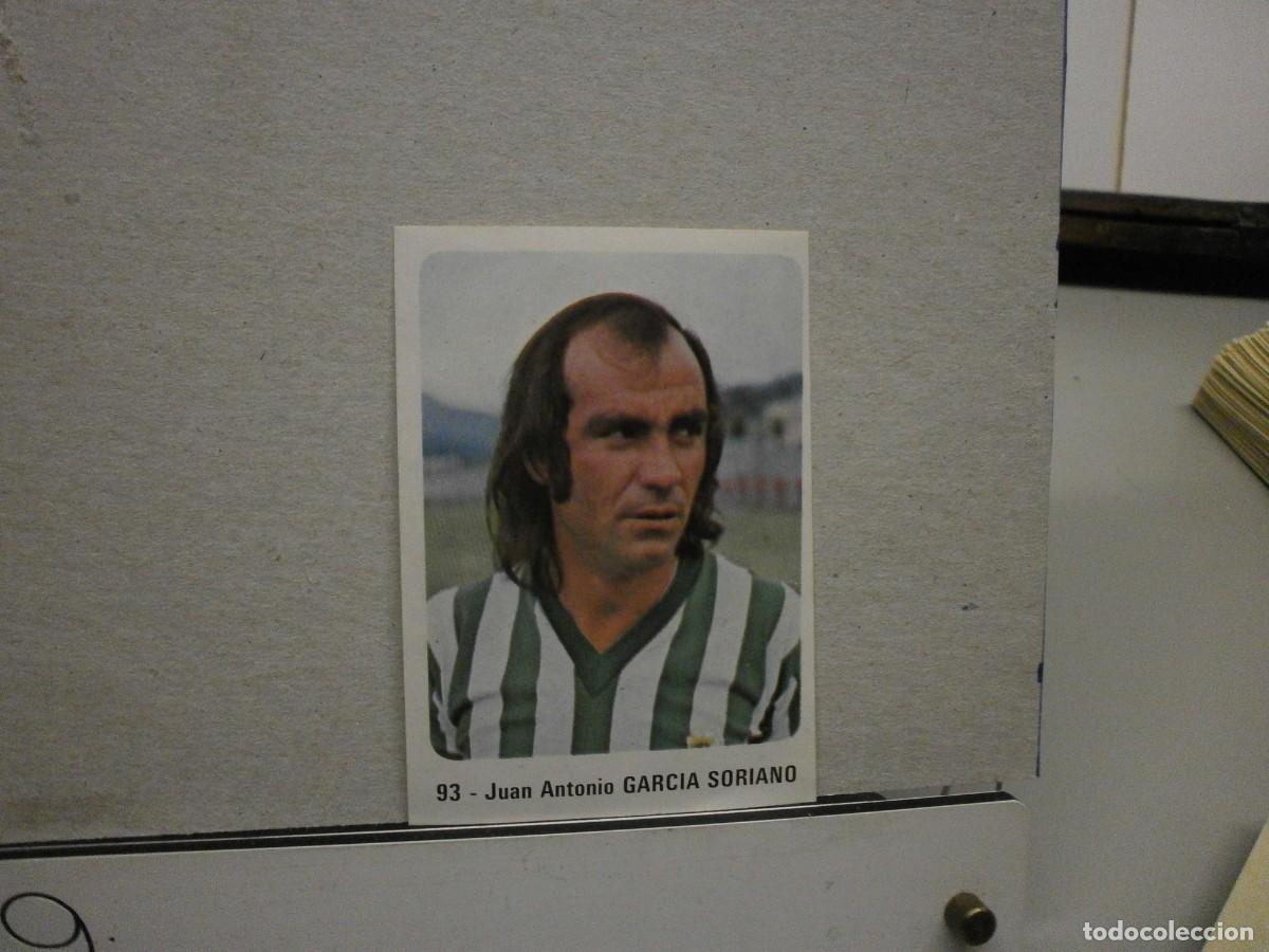 Football Stickers: cromo futbol 79 80 editorial crom n&ordm; 93 real betis garcia soriano