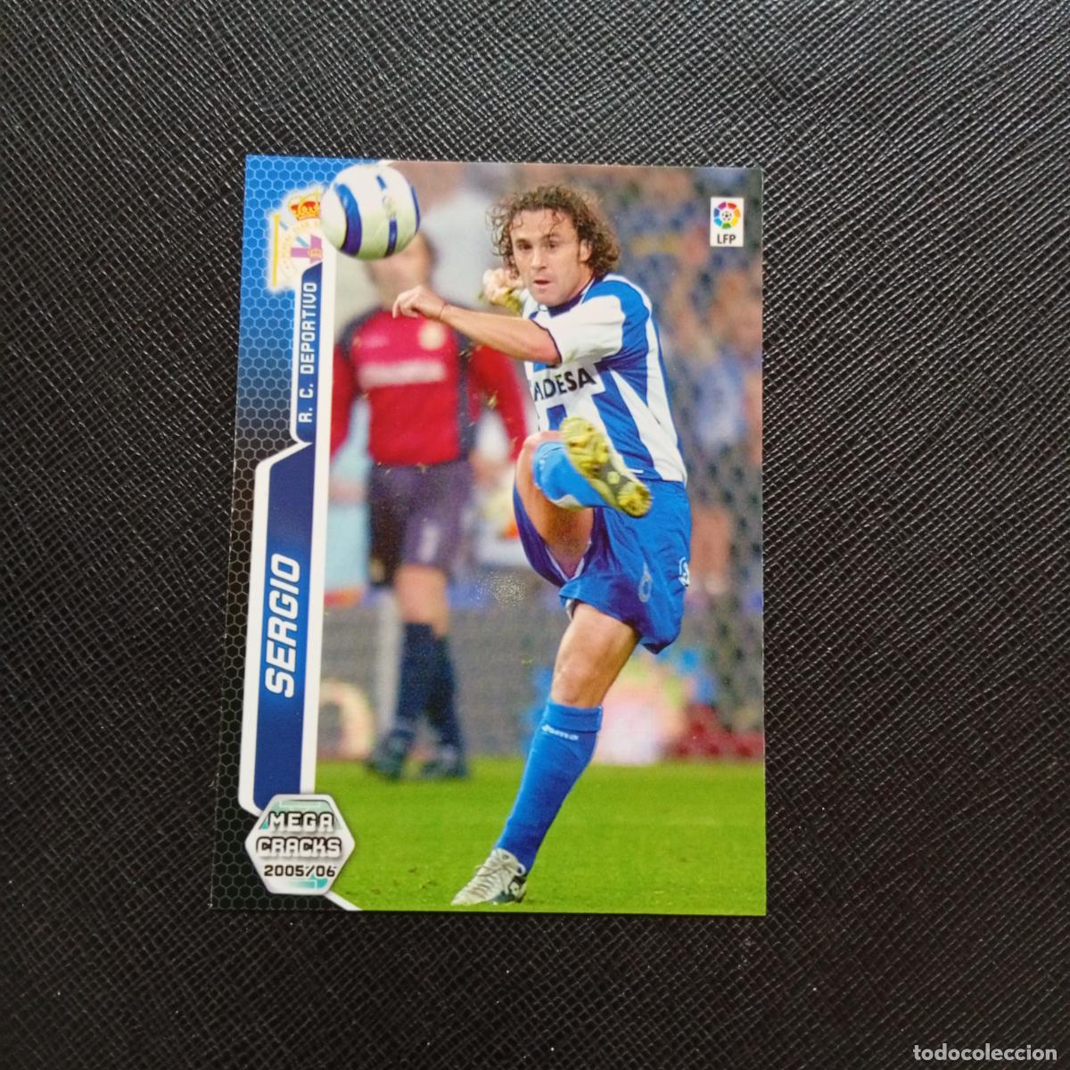 Football Stickers: 138 SERGIO DEPORTIVO PANINI MEGACRACKS 05 06 CROMO FUTBOL 2005 2006 - A213 PG145
