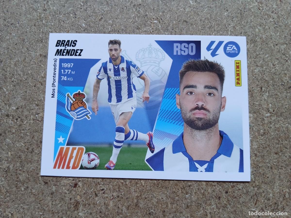 Football Stickers: BRAIS MENDEZ - REAL SOCIEDAD N&ordm; 14 A LIGA ESTE 2025 2026 - 25 26