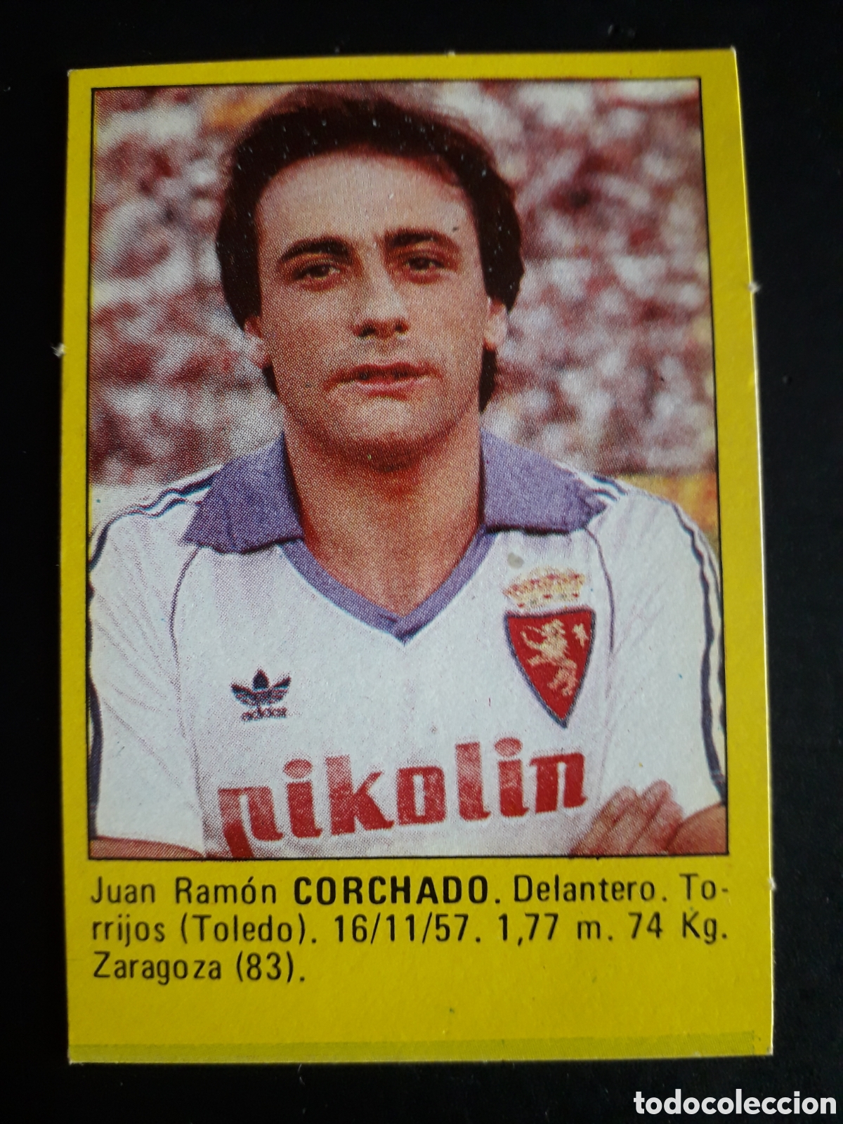 Football Stickers: CORCHADO ZARAGOZA SUPER F&Uacute;TBOL 84 83-84 1983-1984 ROLL&Aacute;N DESPEGADO PEDIDO M&Iacute;NIMO 3&euro;