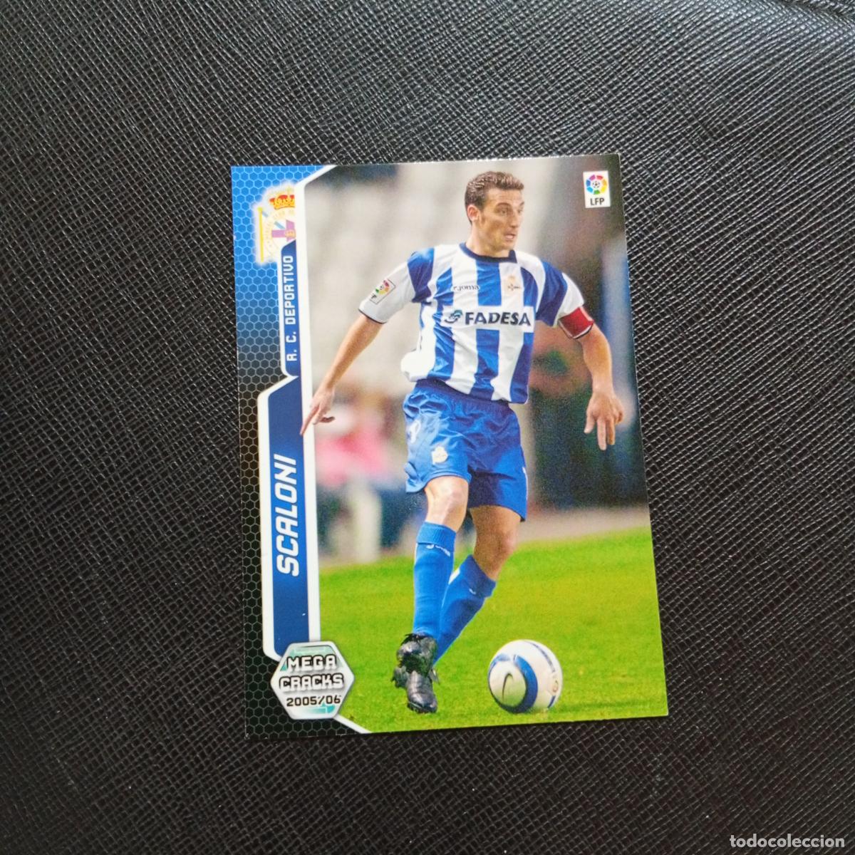 Football Stickers: 139 SCALONI DEPORTIVO PANINI MEGACRACKS 05 06 CROMO FUTBOL 2005 2006 - A213 PG145