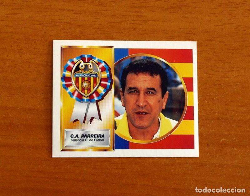 Fu&szlig;ball-Sticker: Valencia - Carlos Alberto Parreira Entrenador - Ediciones Este Liga 1994-1995, 94-95 - Nunca pegado