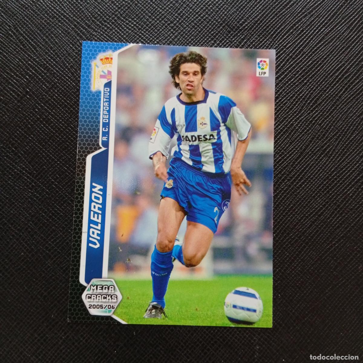 Football Stickers: 140 VALERON DEPORTIVO PANINI MEGACRACKS 05 06 CROMO FUTBOL 2005 2006 - A213 PG145
