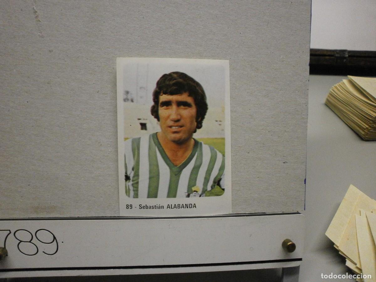Football Stickers: cromo futbol 79 80 editorial crom n&ordm; 89 real betis alabanda