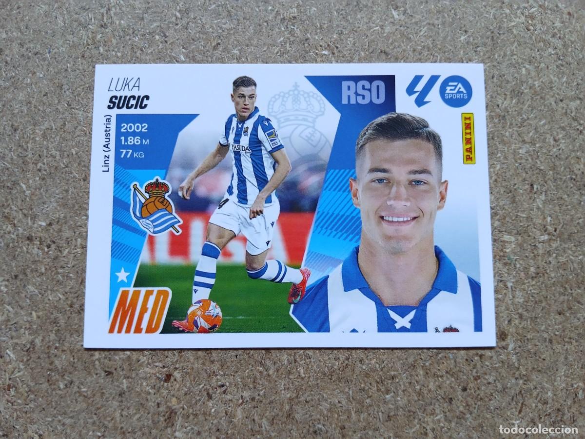Football Stickers: LUKA SUCIC - REAL SOCIEDAD N&ordm; 15 LIGA ESTE 2025 2026 - 25 26