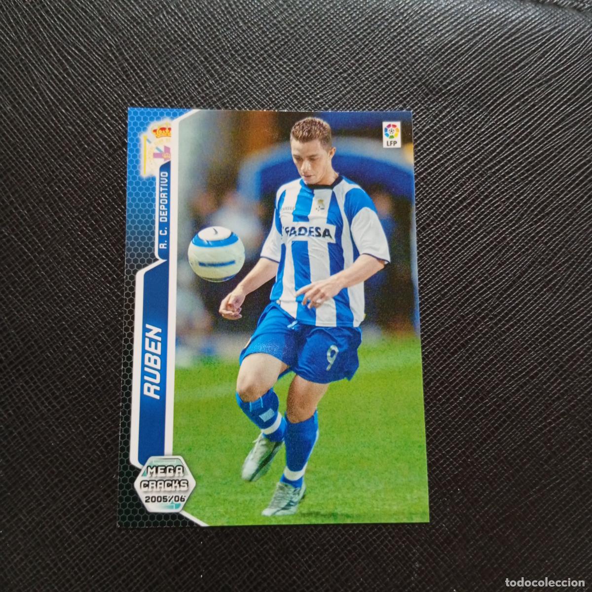 Football Stickers: 141 BIS RUBEN DEPORTIVO PANINI MEGACRACKS 05 06 CROMO FUTBOL 2005 2006 - A213 PG145