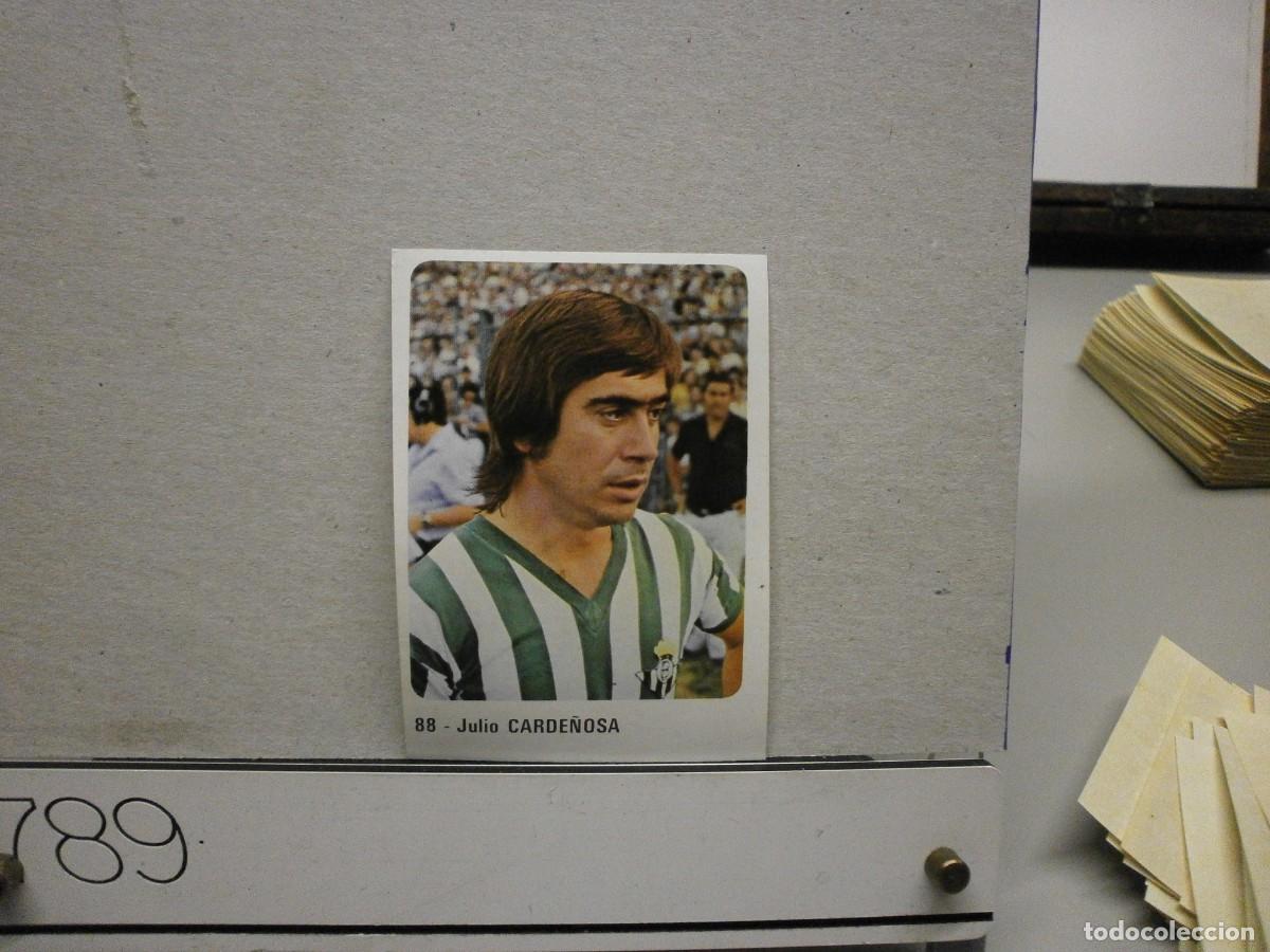 Football Stickers: cromo futbol 79 80 editorial crom n&ordm; 88 real betis carde&ntilde;osa