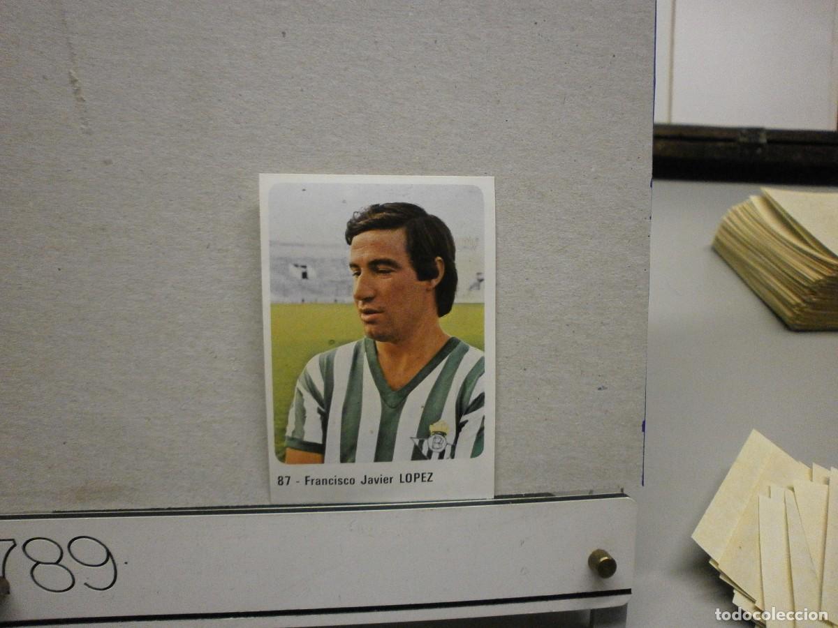 Football Stickers: cromo futbol 79 80 editorial crom n&ordm; 87 real betis lopez