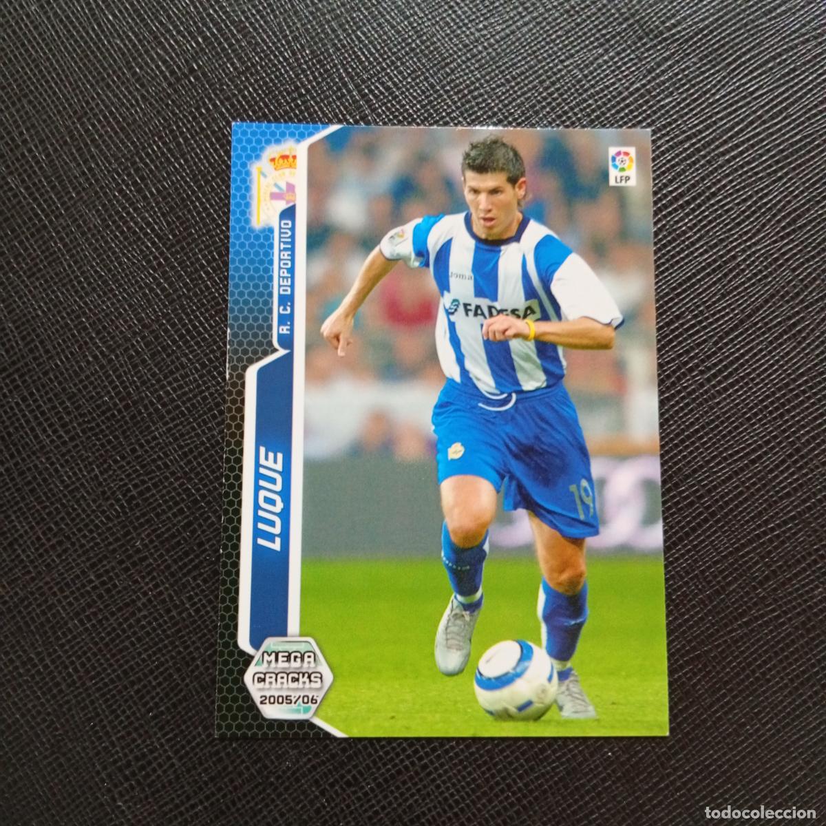Football Stickers: 142 LUQUE DEPORTIVO PANINI MEGACRACKS 05 06 CROMO FUTBOL 2005 2006 - A213 PG145
