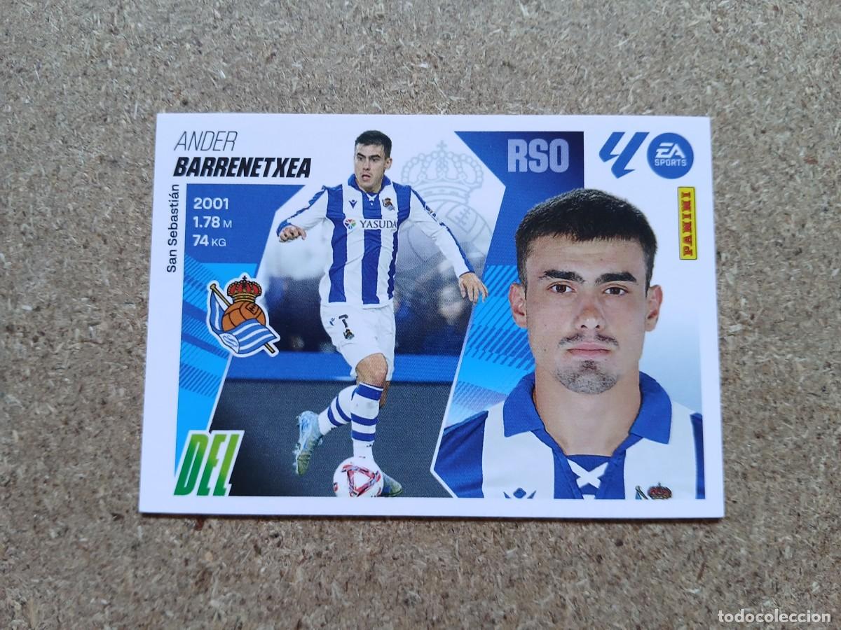 Football Stickers: ANDER BARRENETXEA - REAL SOCIEDAD N&ordm; 17 LIGA ESTE 2025 2026 - 25 26
