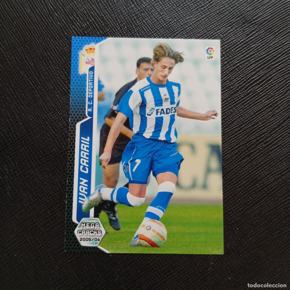 Football Stickers: 142 BIS IVAN CARRIL DEPORTIVO PANINI MEGACRACKS 05 06 CROMO FUTBOL 2005 2006 - A213 PG145