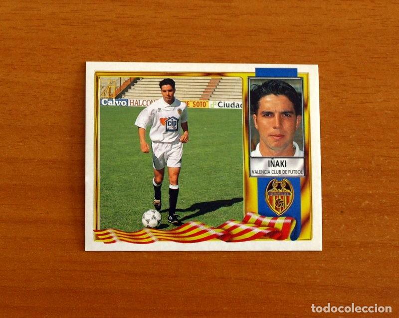 Fu&szlig;ball-Sticker: Valencia - I&ntilde;aki - Ediciones Este Liga 1995-1996, 95-96 - Nunca pegado