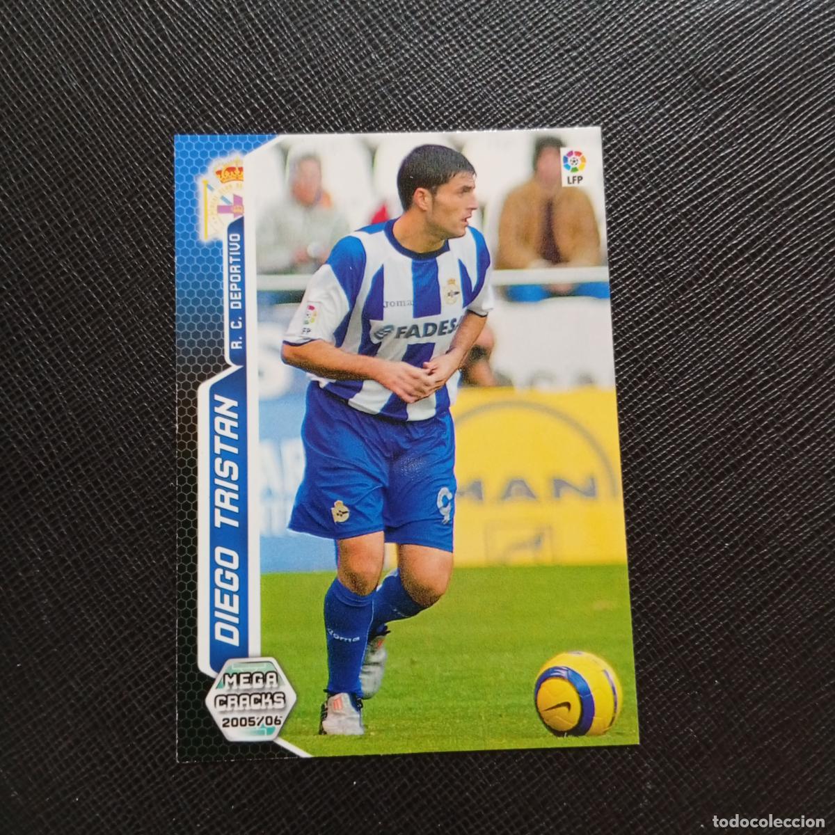 Figurine di Calcio: 143 DIEGO TRISTAN DEPORTIVO PANINI MEGACRACKS 05 06 CROMO FUTBOL 2005 2006 - A213 PG145