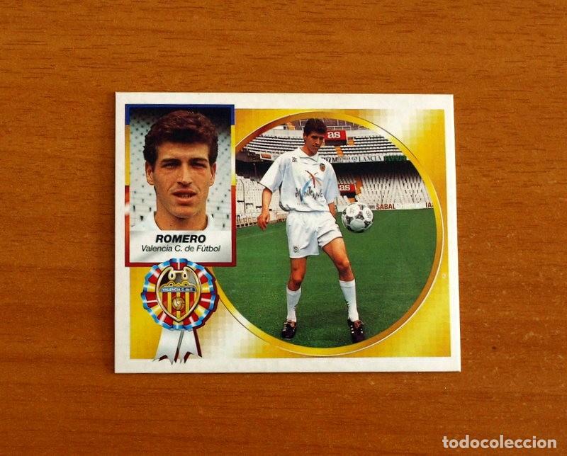 Fu&szlig;ball-Sticker: Valencia - Romero - Ediciones Este Liga 1994-1995, 94-95 - Nunca pegado