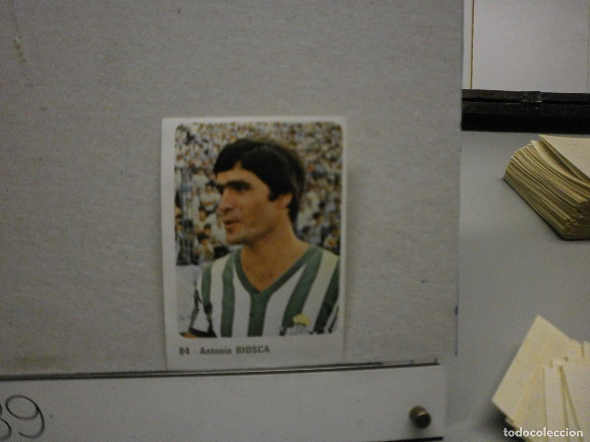 Figurine di Calcio: cromo futbol 79 80 editorial crom n&ordm; 84 real betis biosca