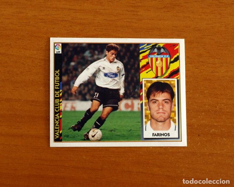 Fu&szlig;ball-Sticker: Valencia - Farin&oacute;s - Ediciones Este Liga 1997-1998, 97-98 - Nunca pegado