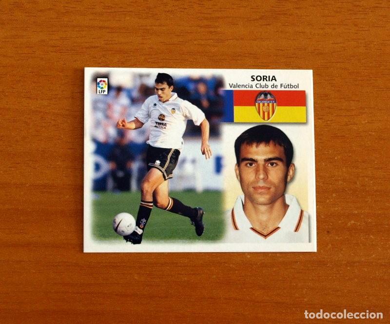 Fu&szlig;ball-Sticker: Valencia - Soria - Ediciones Este Liga 1999-2000, 99-00 - Nunca pegado