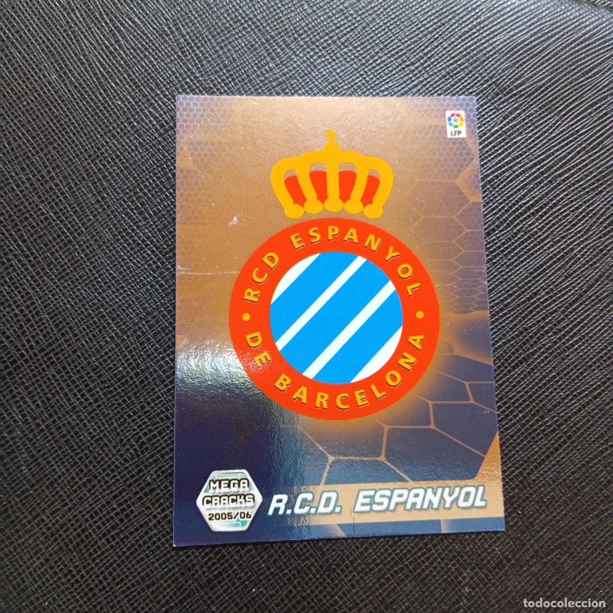 Figurine di Calcio: 145 ESCUDO ESPA&Ntilde;OL PANINI MEGACRACKS 05 06 CROMO FUTBOL 2005 2006 - A213 PG154