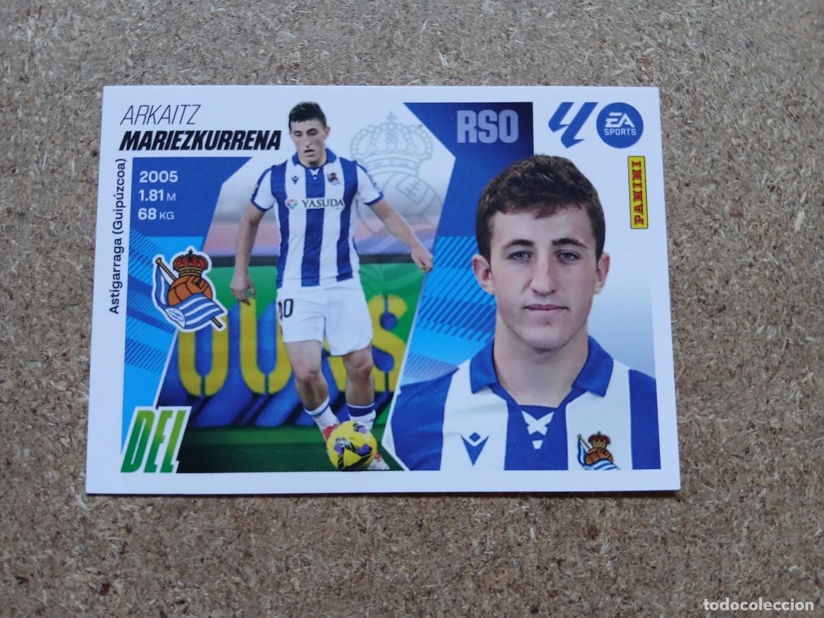 Figurine di Calcio: ARKAITZ MARIEZKURRENA - REAL SOCIEDAD N&ordm; 19 LIGA ESTE 2025 2026 - 25 26