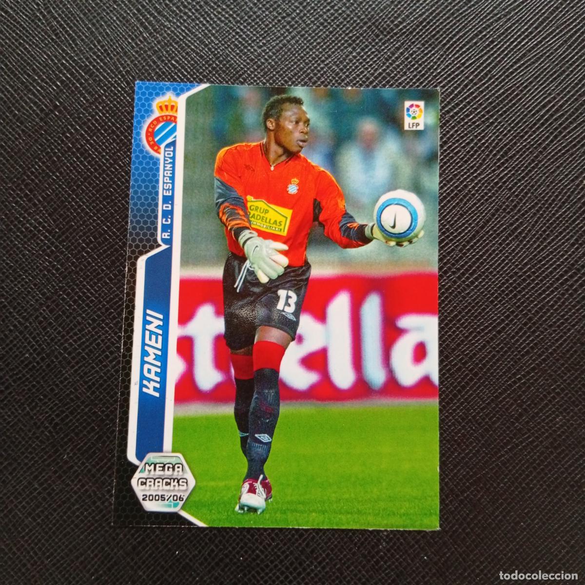 Figurine di Calcio: 146 KAMENI ESPA&Ntilde;OL PANINI MEGACRACKS 05 06 CROMO FUTBOL 2005 2006 - A213 PG154