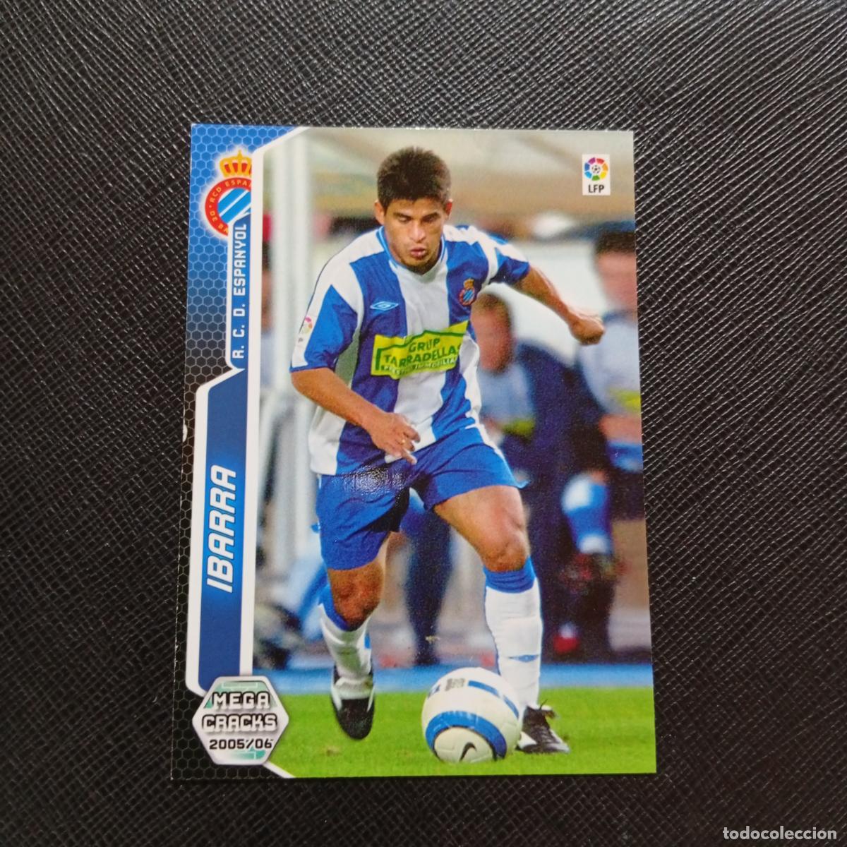 Figurine di Calcio: 147 IBARRA ESPA&Ntilde;OL PANINI MEGACRACKS 05 06 CROMO FUTBOL 2005 2006 - A213 PG154