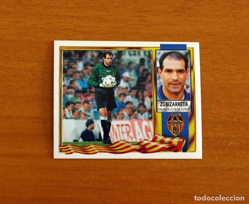 Fu&szlig;ball-Sticker: Valencia - Zubizarreta - Ediciones Este Liga 1995-1996, 95-96 - Nunca pegado