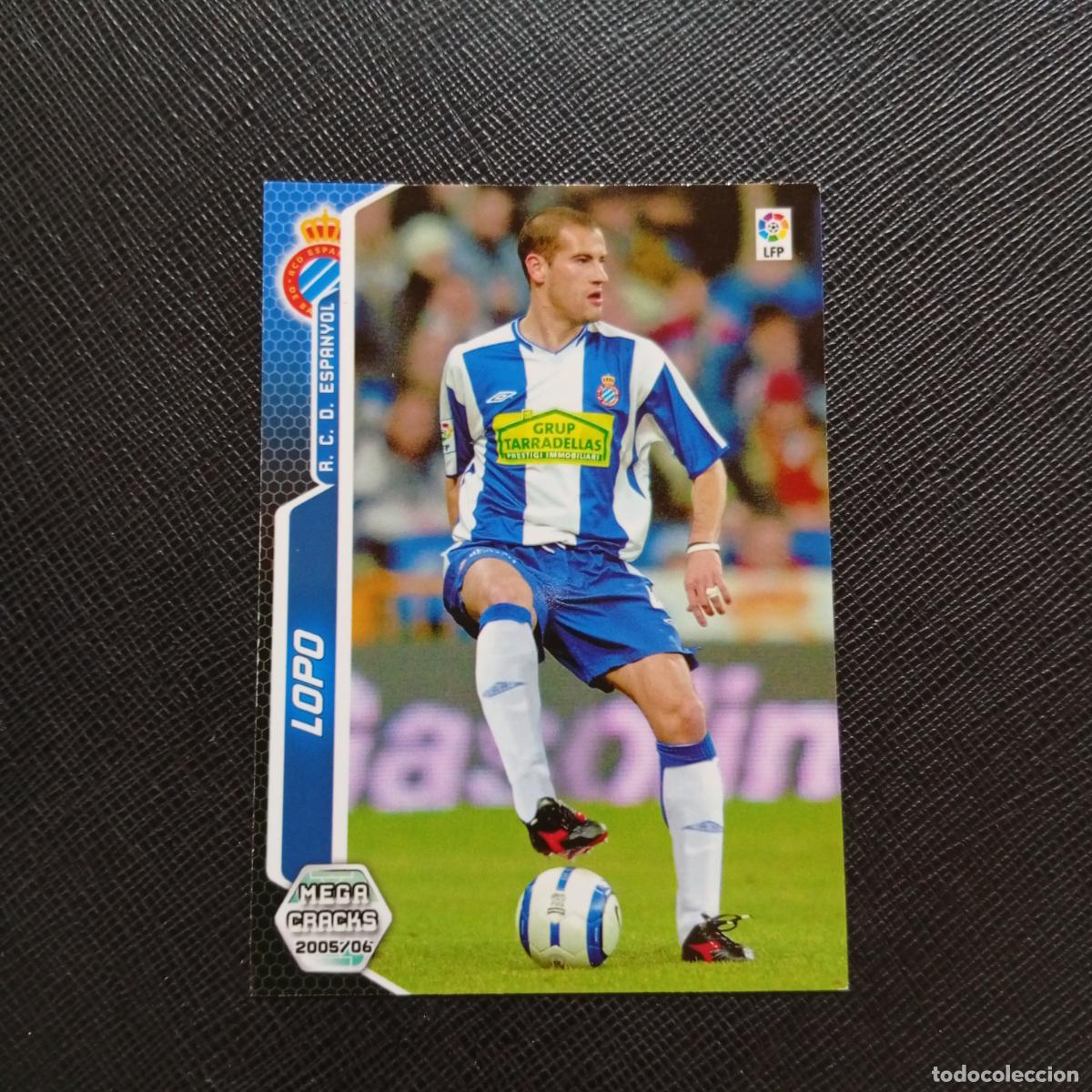 Figurine di Calcio: 148 LOPO ESPA&Ntilde;OL PANINI MEGACRACKS 05 06 CROMO FUTBOL 2005 2006 - A213 PG154