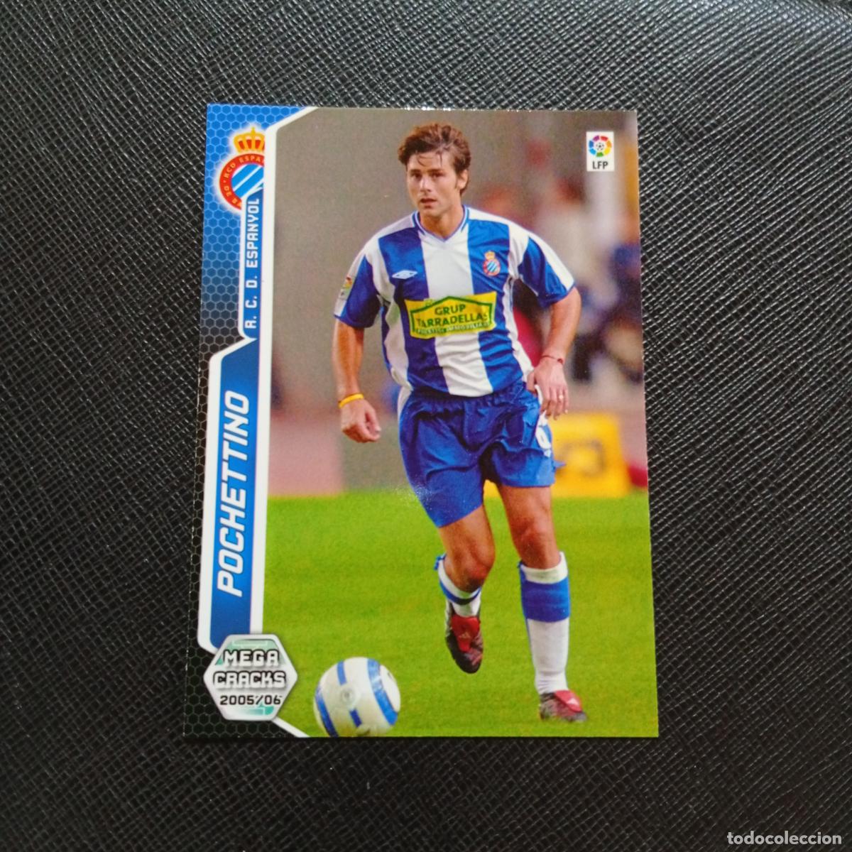 Football Stickers: 149 POCHETTINO ESPA&Ntilde;OL PANINI MEGACRACKS 05 06 CROMO FUTBOL 2005 2006 - A213 PG154